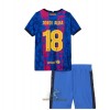 Officiële Voetbalshirt + Korte Broek FC Barcelona Jordi Alba 18 Derde 2021-22 - Kids